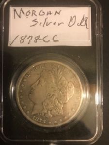 Morgan Dollar/1878cc