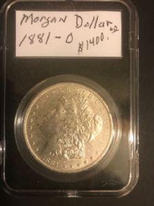 Morgan Dollar/1881o