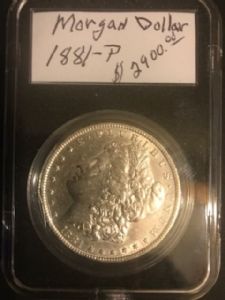 Morgan Dollar/1881P