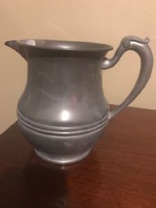 Pewter Pitcher