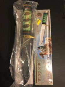 Knive  12 Green Bone Bowie SH