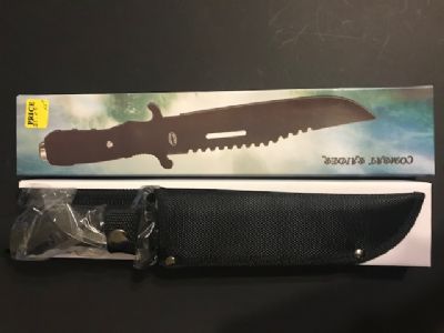 Knive 12 BLK Bowie SH